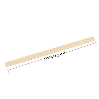 JFB Bulk Bamboo Stir Sticks Tea Stirring With Round Head