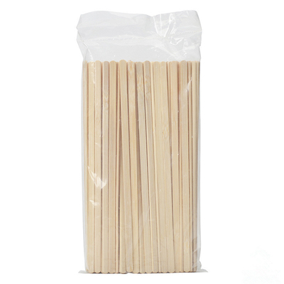 OEM Disposable Bamboo Stir Sticks Tea Stirrer FDA Certificate 190x5x1.3mm