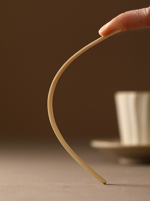 OEM Disposable Bamboo Stir Sticks Tea Stirrer FDA Certificate 190x5x1.3mm