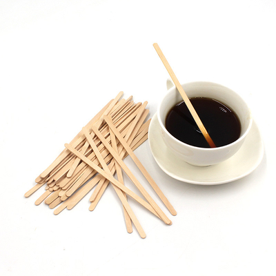 1000 Pack Wooden Bamboo Coffee Stirrers - 5.5 Inch Coffee Stir Sticks