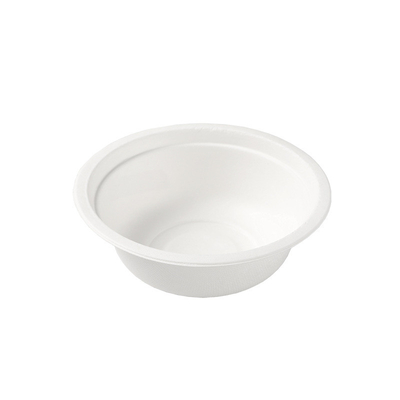 500ml Paper Bowl Eco-Friendly Degradable Disposable Bowl Sugarcane Pulp Bowl